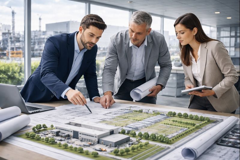 Industrial architecture and factory planning